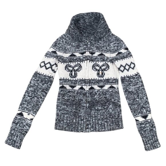 ARITZIA TNA Lambswool Sweater Cardigan XS - Picture 1 of 7